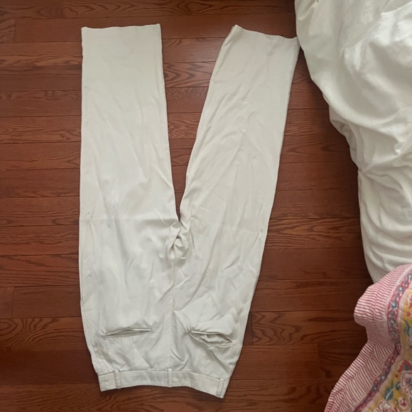 Reformation oyster mason pant cream size 2 🩷 worn once - Picture 5 of 5